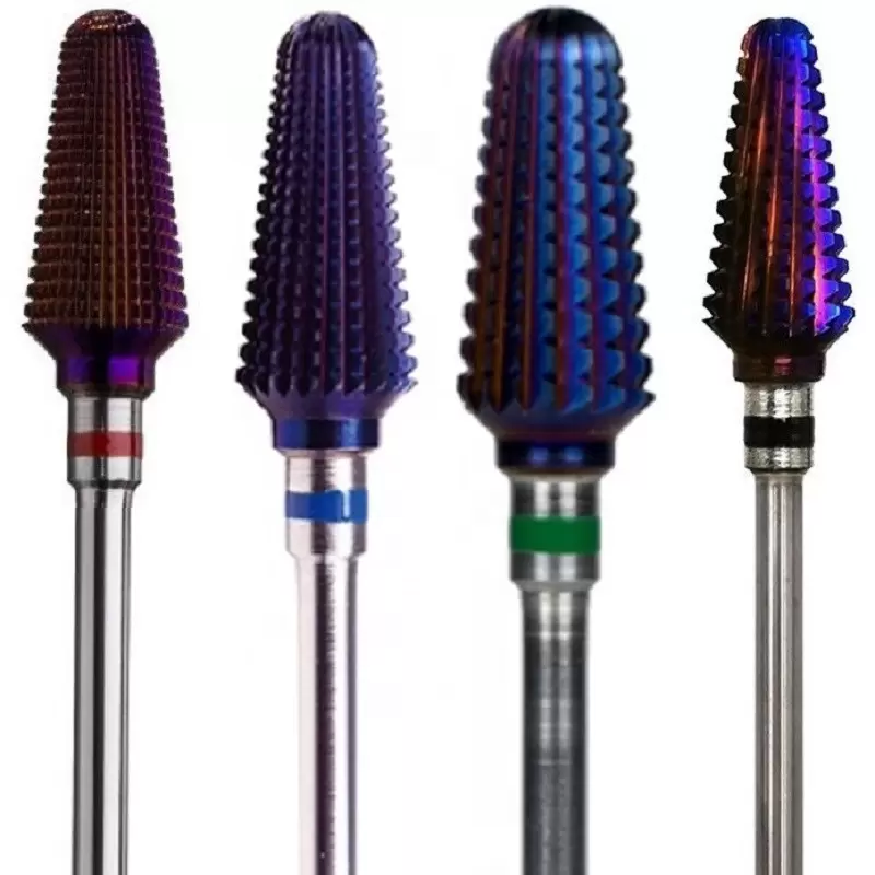 Tungsten carbide nail drill bit