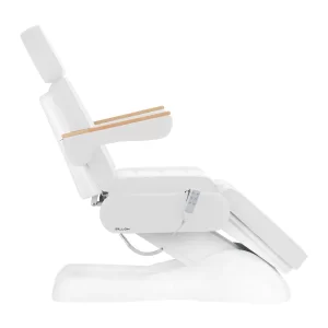 SILLON Lux 273b elektrischer Kosmetikstuhl, 3 Motoren, weiß