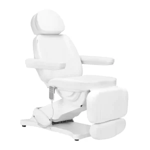 Fotel kosmetyczny elektryczny Sillon Classic 3 silniki biały