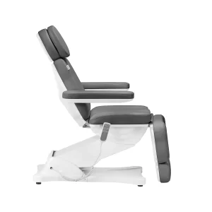 Fotel kosmetyczny elektryczny Sillon Classic 3 silniki szary