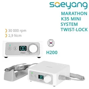 Saeyang Nagelfräser Marathon K35 mini weiß + H200