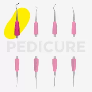 Working part of the pusher Combo UNIQ 31 curette (bend to the left) New