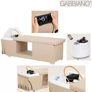 Beige Wanderer Stuhl Gabbiano Kopfkurort Malediven