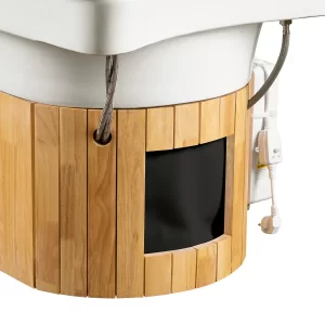 Professionelles Chaise-Longue Gabbiano Hauptfachbali Bali mit eingebauter Autowäsche