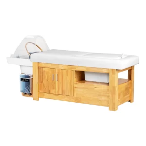 Professionelles Chaisel-Lounge mit eingebauter Autowäsche Gabbiano Kopf Spa Bali, weiß