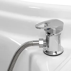 Профессиональный шезлонг со встроенной мойкой Gabbiano Bali Head Spa Washing Lounge Brown
