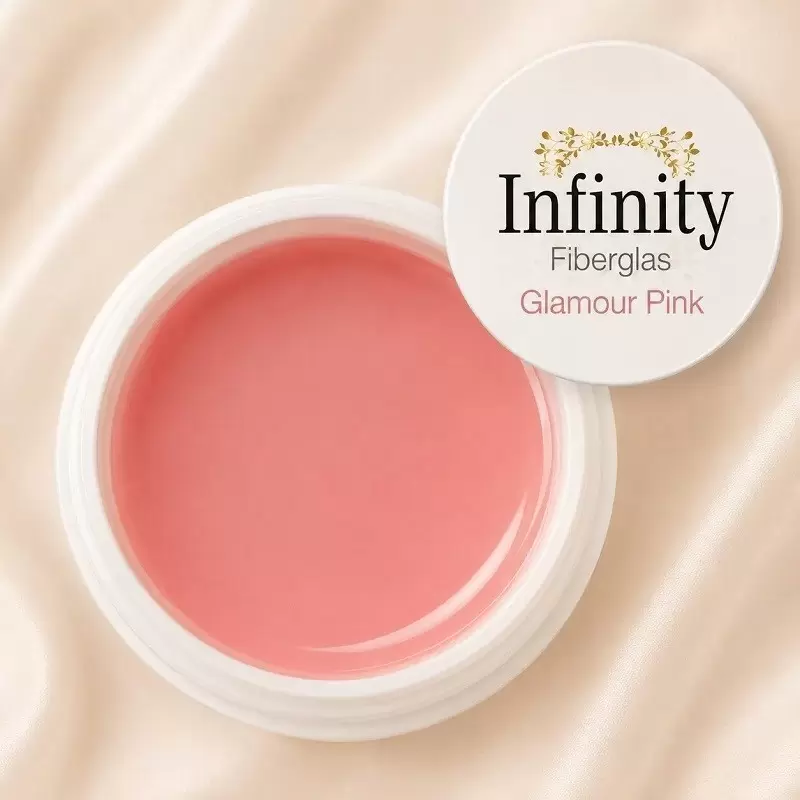 Fiberglas Glamour pink Make-up UV Aufbau Infinity