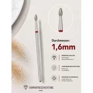 DIAMOND NAIL BIT 1,6mm