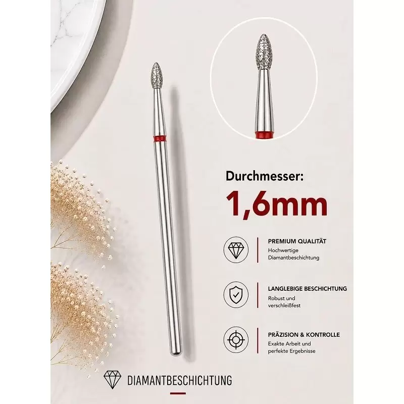 DIAMANT NAGEL FRÄSER FEIN Diamantschleifer 1,6 mm