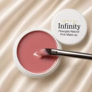 Fiberglas Natural pink Make-up UV Aufbau Infinity