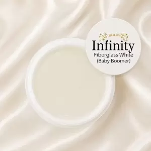 Fiberglas White (baby boomer) UV Builder Gel Infinity