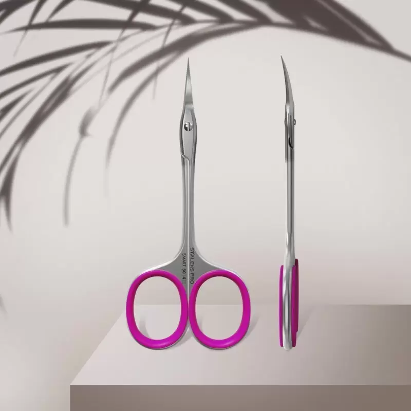 STALEKS Ножницы профессиональные для кутикулы SMART 50 TYPE 4