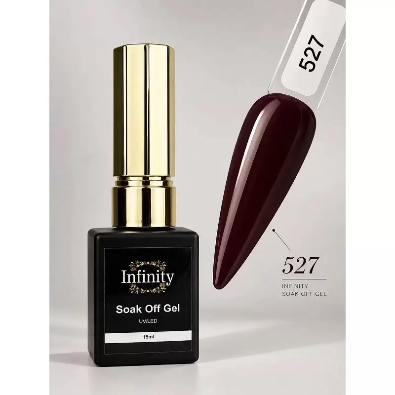 Soak Off Shellack Gellack 527 von Infinity 15 ml