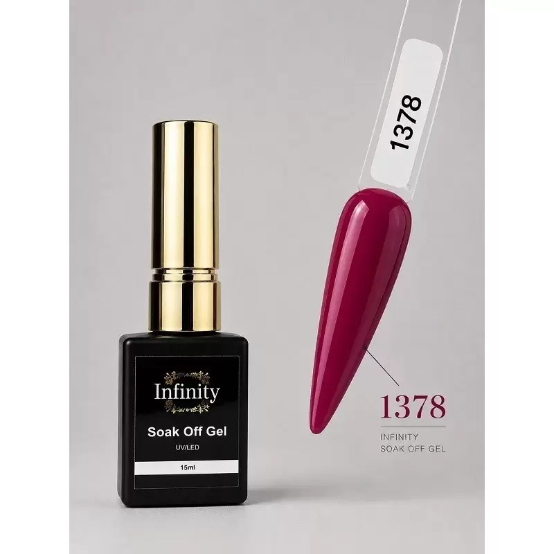 Soak Off Shellack Gellack 1378 from Infinity 15 ml