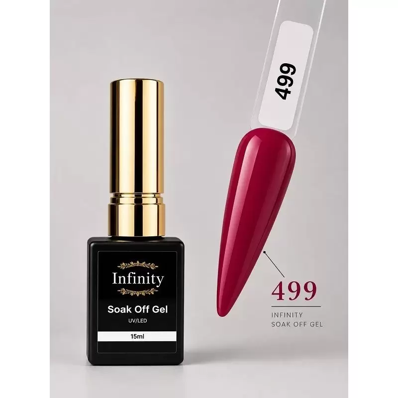 Soak Off Shellack Gellack 499 von Infinity 15 ml