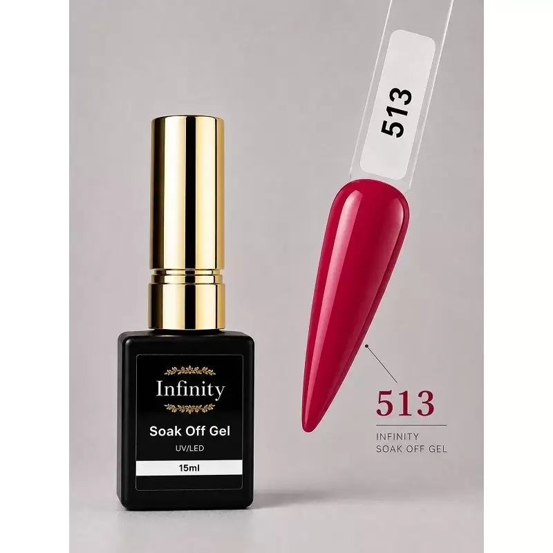 Soak Off Shellack Gellack 513 from Infinity 15 ml