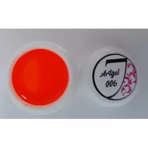 Farb Gel Nr 006 NEON ORANGE