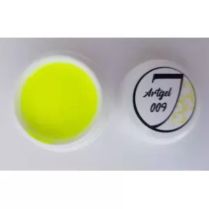 Art Gel (Farb Gel) Nr 009 NEON GELB