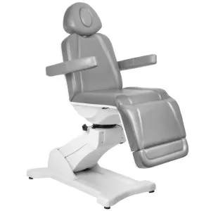 KOSMETISCHER ELEKTRISCHER STUHL. AZZURRO 869A DREHMOTOR 4 GRAU