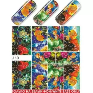 Water tattoo WRAPS sticker with GOLD