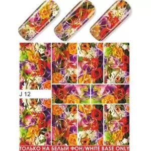 Water tattoo WRAPS sticker with GOLD