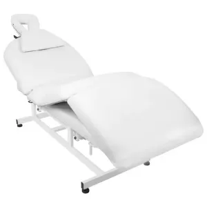 Azzurro 693A Elektrische Massageliege mit 1 Motor. Weiß