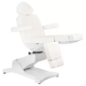 KOSMETISCHER ELEKTRISCHER STUHL. AZZURRO 869AS 5 MOTOR ROTARY PEDI. WEISS