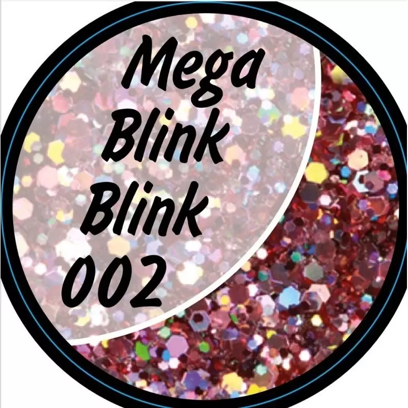 GLITZER 5 ml "MEGA BLINK BLINK" 002