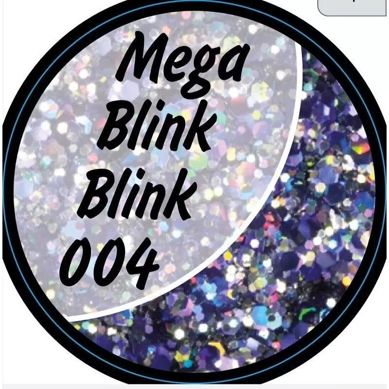Glitter 5 ml "MEGA BLINK BLINK" 004