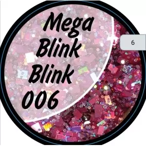 GLITZER 5 ml "MEGA BLINK BLINK" 006