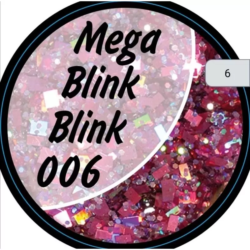 Блеск на прозрачной основе 5 ml MEGA BLINK BLINK 006