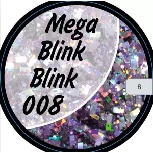Glitter 5 ml "MEGA BLINK BLINK" 008