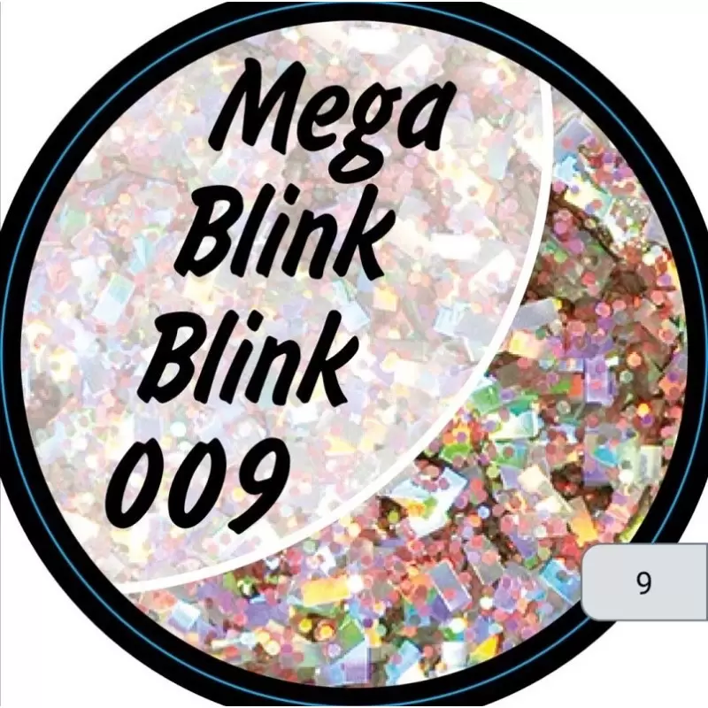 GLITZER 5 ml "MEGA BLINK BLINK" 009