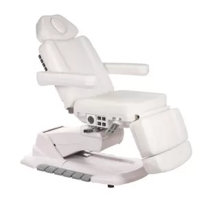 Electric Cosmetic Chair, Heated, Flame Exclusive Beauty, 4 Motor, White