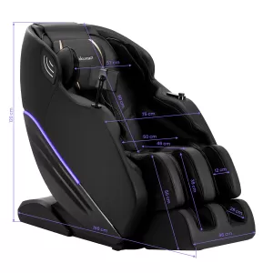 Massage chair Sakura Maximus 809 3D, Black