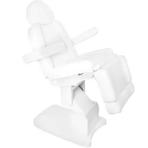 ELEKTRISCHER KOSMETISCHER ARMCHAIR. AZZURRO 708A 4 POWER WEISS HEIZT