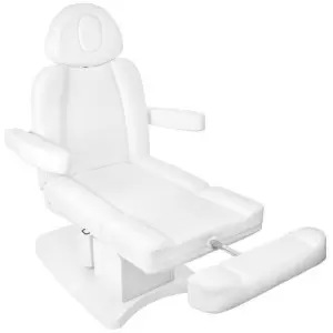 ELEKTRISCHER KOSMETISCHER ARMCHAIR. AZZURRO 708A 4 POWER WEISS