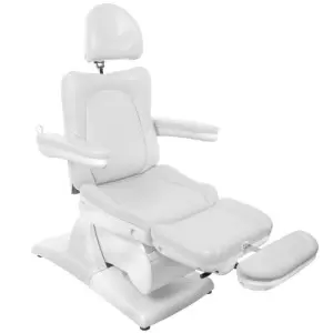 ELEKTRISCHER KOSMETISCHER ARMCHAIR. AZZURRO 870 3 POWER WEISS