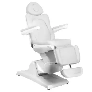 ELEKTRISCHER KOSMETISCHER ARMCHAIR. AZZURRO 870 3 POWER WEISS