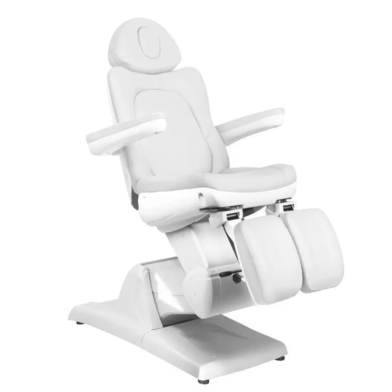 KOSMETISCHER ELEKTRISCHER STUHL. AZZURRO 870S PEDI 3 MOTOR WEISS