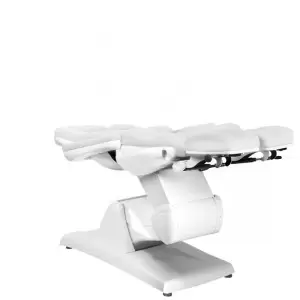KOSMETISCHER ELEKTRISCHER STUHL. AZZURRO 870S PEDI 3 MOTOR WEISS