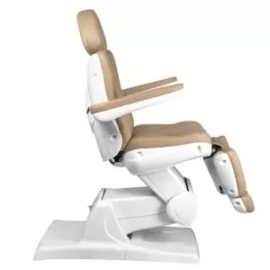 KOSMETISCHER ELEKTRISCHER STUHL. AZZURRO 870 3 MOTOR CAPPUCCINO