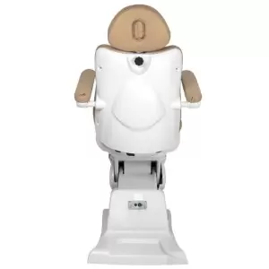 KOSMETISCHER ELEKTRISCHER STUHL. AZZURRO 870 3 MOTOR CAPPUCCINO