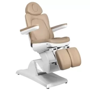 KOSMETISCHER ELEKTRISCHER STUHL. AZZURRO 870S PEDI 3 MOTOR CAPPUCCINO
