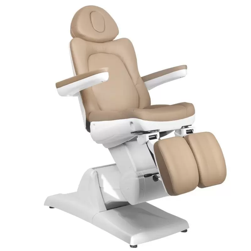 KOSMETISCHER ELEKTRISCHER STUHL. AZZURRO 870S PEDI 3 MOTOR CAPPUCCINO