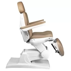 KOSMETISCHER ELEKTRISCHER STUHL. AZZURRO 870S PEDI 3 MOTOR CAPPUCCINO