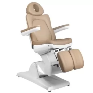 KOSMETISCHER ELEKTRISCHER STUHL. AZZURRO 870S PEDI 3 MOTOR CAPPUCCINO