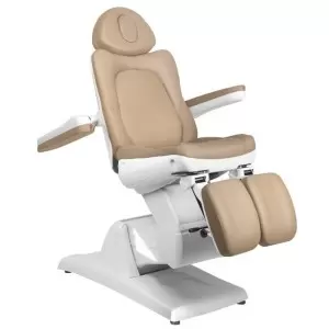 KOSMETISCHER ELEKTRISCHER STUHL. AZZURRO 870S PEDI 3 MOTOR CAPPUCCINO
