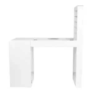 Kosmetischer Tisch mit Absorber 310 WEISS RECHTS