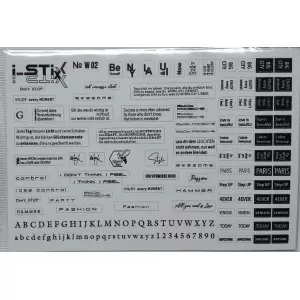 Self-adhesive sticker Nr. 02